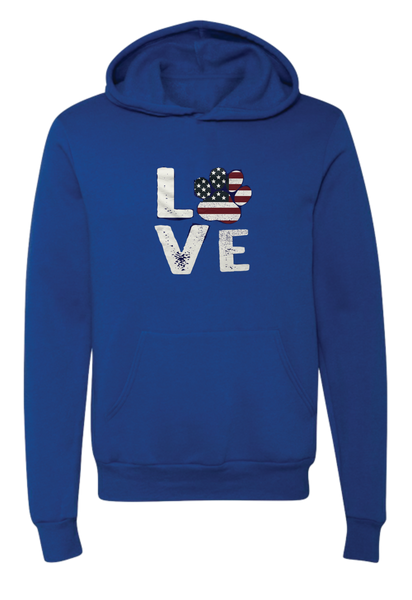 Love Dogs Premium Canvas Hoodie - SF Aparrel